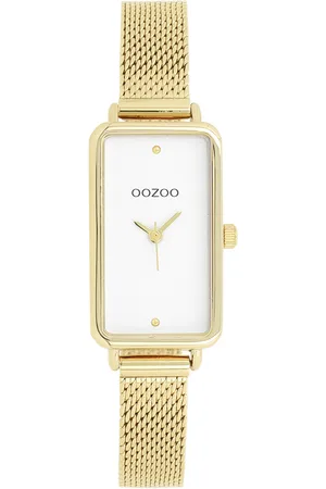 Brandfield OOZOO - dames horloge - goudkleurig met band