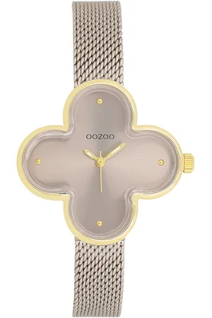 Brandfield OOZOO - dames horloge - goudkleurig met band