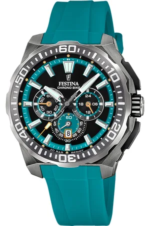 Brandfield Festina - heren horloge - Zwart met band