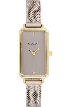 Brandfield OOZOO - dames horloge - goudkleurig met band