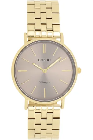 Brandfield OOZOO - dames horloge - goudkleurig met band