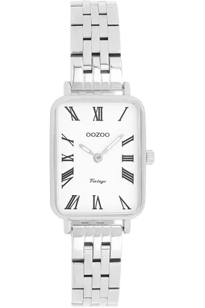Brandfield OOZOO - dames horloge - zilverkleurig met band