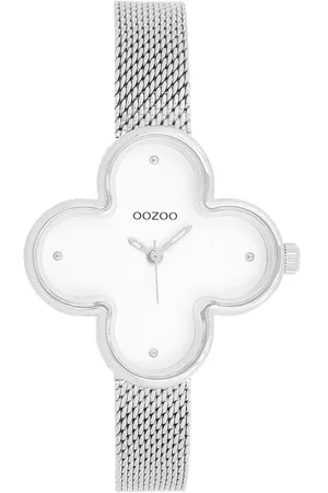 Brandfield OOZOO - dames horloge - zilverkleurig met band