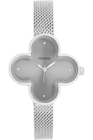 Brandfield OOZOO - dames horloge - zilverkleurig met band