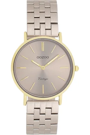 Brandfield OOZOO - dames horloge - goudkleurig met band