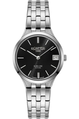 Brandfield Roamer - dames horloge - zilverkleurig met band