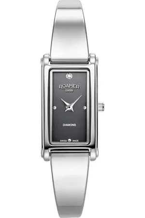 Brandfield Roamer - dames horloge - zilverkleurig met band