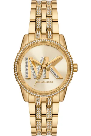 Brandfield Michael Kors - dames horloge - goudkleurig met band