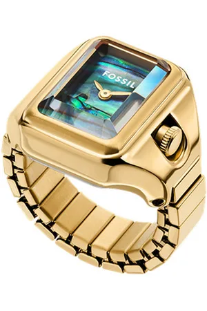 Brandfield Fossil - dames horloge - goudkleurig met band