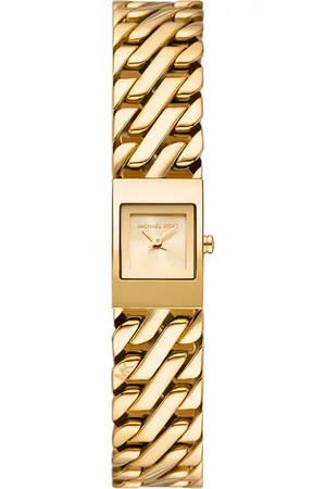 Brandfield Michael Kors - dames horloge - goudkleurig met band