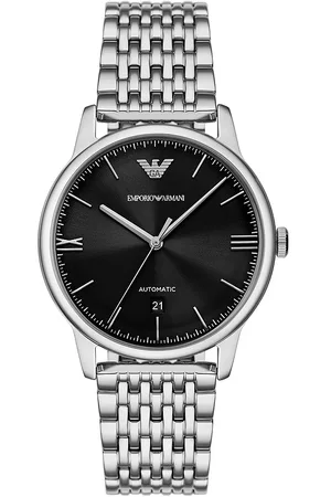 Brandfield Emporio Armani - heren horloge - zilverkleurig met band