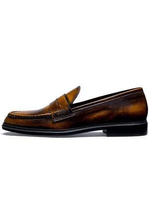 Brandfield Isabel Bernard Vendôme Blandine loafers van spazzolato leer IB51015-636
