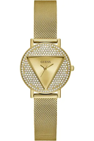 Brandfield Guess Mini Iconic - dames horloge - goudkleurig met band