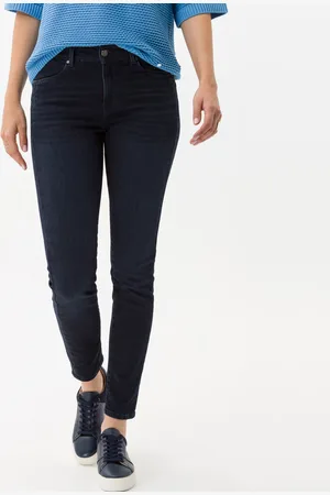 Brax Dames Jeans Style ANA USED DARK BLUE