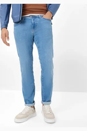 Brax Heren Jeans Style CHRIS SKY BLUE USED