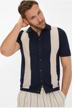 Brax Heren Shirt Style JARED navy