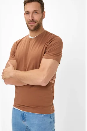 Brax Heren Shirt Style TED cacao
