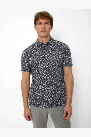Brax Heren Shirt Style PICO navy
