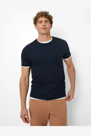 Brax Heren Shirt Style TREVOR navy