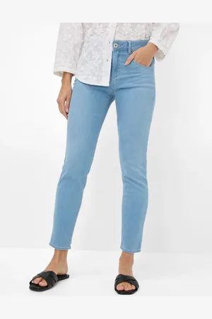 Brax Dames Jeans Style SHAKIRA S USED BLEACHED BLUE