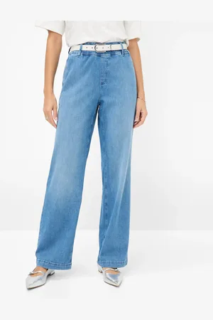 Brax Dames Broek Style MAINE USED LIGHT BLUE