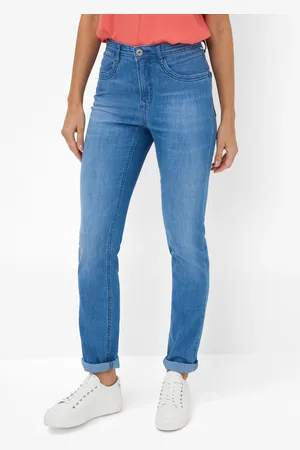 Brax Dames Jeans Style CAROLA USED REGULAR BLUE