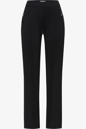 Brax Dames Broek Style PEGGY FLARED BLACK