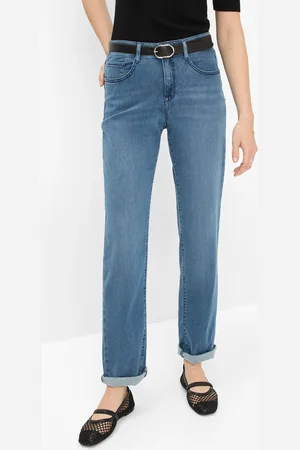 Brax Dames Jeans Style CAROLA USED STONE BLUE