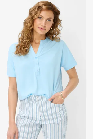 Brax Dames Shirt Style CAELEN blue splash