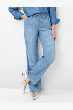 Brax Dames Broek Style MAINE USED DARK BLUE