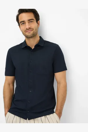 Brax Heren Shirt Style PIROZ navy