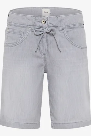 Brax Dames Bermuda Style MAINE B USED LIGHT GREY