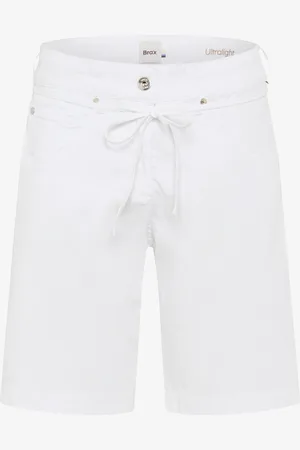 Brax Dames Bermuda Style MAINE B WHITE