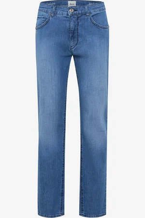 Brax Heren Jeans Style COOPER MID BLUE USED