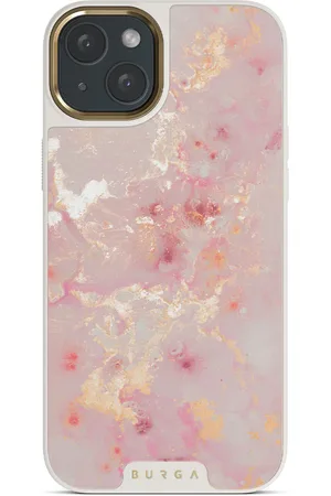 BURGA Golden Coral - iPhone 14 Hoesje, Elite Light (MagSafe) / Gold