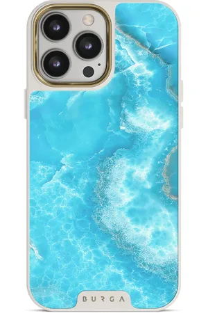 BURGA Ocean Waves - iPhone 14 Pro Hoesje, Elite Light (MagSafe) / Gold
