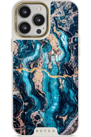 BURGA Mystic River - iPhone 14 Pro Max Hoesje, Elite Light (MagSafe) / Gold