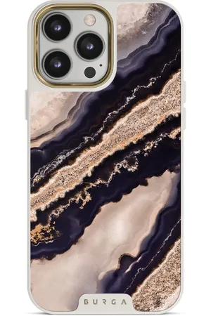 BURGA Royal Blue - iPhone 13 Pro Max Hoesje, Elite Light / Gold