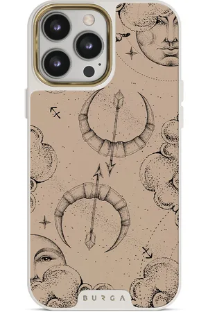 BURGA Sagittarius - iPhone 14 Pro Hoesje, Elite Light (MagSafe) / Gold / Beige