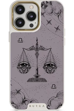 BURGA Libra - iPhone 14 Pro Max Hoesje, Elite Light (MagSafe) / Gold / Paars