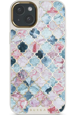 BURGA Pink Beach - iPhone 14 Hoesje, Elite Light (MagSafe) / Gold