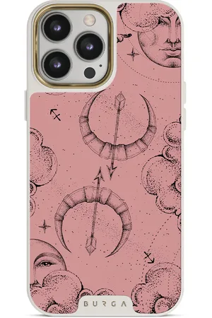 BURGA Sagittarius - iPhone 13 Pro Hoesje, Elite Light / Gold / Roze