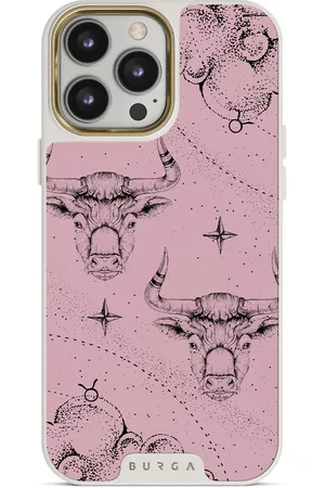 BURGA Taurus - iPhone 14 Pro Hoesje, Elite Light (MagSafe) / Gold / Roze