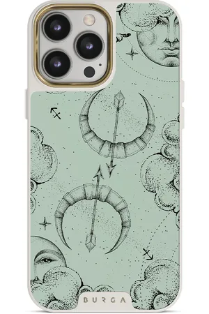 BURGA Sagittarius - iPhone 13 Pro Max Hoesje, Elite Light / Gold / Turkoois