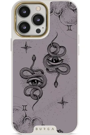 BURGA Gemini - iPhone 13 Pro Hoesje, Elite Light / Gold / Paars