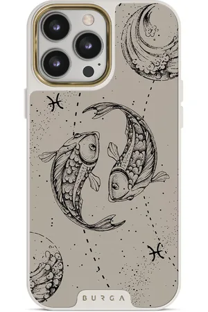 BURGA Pisces - iPhone 14 Pro Max Hoesje, Elite Light (MagSafe) / Gold / Nude
