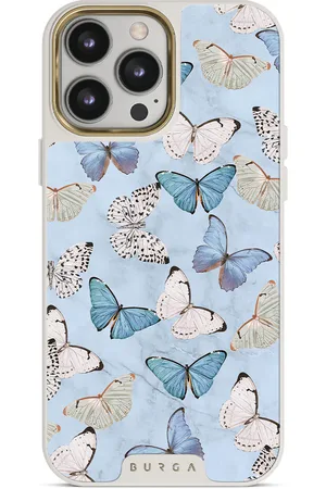 BURGA Give Me Butterflies - iPhone 14 Pro Hoesje, Elite Light (MagSafe) / Gold
