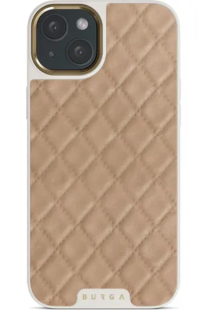 BURGA Simply Cream - iPhone 14 Hoesje, Elite Light (MagSafe) / Gold