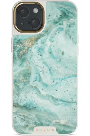 BURGA Uluwatu Waves - iPhone 14 Hoesje, Elite Light (MagSafe) / Gold