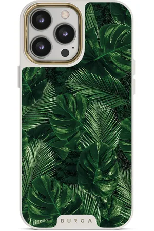 BURGA Tropical Garden - iPhone 13 Pro Hoesje, Elite Light / Gold